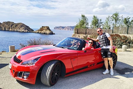 visita guiada en coche santa ponsa | Route Mallorca