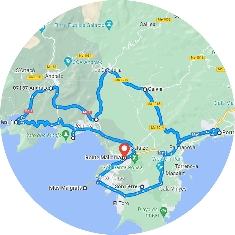excursiones santa ponsa | Route Mallorca